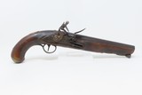 ENGRAVED Antique W. KETLAND & CO. English Large Bore .69 FLINTLOCK Pistol
LIEGE PROOFED Early 1800s BRITISH FLINTLOCK Pistol - 2 of 17