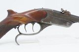 European GERMAN Proofed “D.R.G.M.” Marked .22 Single Shot C&R TARGET Pistol With DOUBLE SET TRIGGERS and LIGHTLY ENGRAVED - 21 of 22