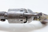 ANCHOR Stamped & CARTOUCHED MANHATTAN Navy Revolver CIVIL WAR Antique Series 3 U.S. Military Contract with CARTOUCHE - 7 of 19