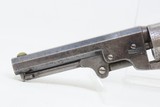 ANCHOR Stamped & CARTOUCHED MANHATTAN Navy Revolver CIVIL WAR Antique Series 3 U.S. Military Contract with CARTOUCHE - 5 of 19