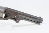 ANCHOR Stamped & CARTOUCHED MANHATTAN Navy Revolver CIVIL WAR Antique Series 3 U.S. Military Contract with CARTOUCHE - 17 of 19
