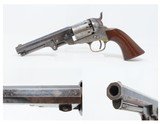ANCHOR Stamped & CARTOUCHED MANHATTAN Navy Revolver CIVIL WAR Antique Series 3 U.S. Military Contract with CARTOUCHE - 1 of 19