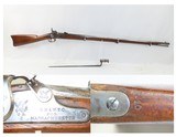 MASSACHUSETTS MILITIA NORRIS & CLEMENT M1861 Rifle-Musket CIVIL WAR AntiqueACW Everyman’s Infantry Arm with Bayonet - 1 of 23