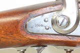MASSACHUSETTS MILITIA NORRIS & CLEMENT M1861 Rifle-Musket CIVIL WAR AntiqueACW Everyman’s Infantry Arm with Bayonet - 7 of 23