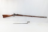 MASSACHUSETTS MILITIA NORRIS & CLEMENT M1861 Rifle-Musket CIVIL WAR AntiqueACW Everyman’s Infantry Arm with Bayonet - 2 of 23