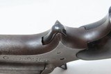 Antique CIVIL WAR Era SHARPS Model 4 .32 Caliber Rimfire PEPPERBOX Revolver WILD WEST GAMBLER 4-Shot Self Defense Pocket Gun - 11 of 17