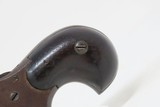 Antique CIVIL WAR Era SHARPS Model 4 .32 Caliber Rimfire PEPPERBOX Revolver WILD WEST GAMBLER 4-Shot Self Defense Pocket Gun - 3 of 17