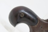 Antique CIVIL WAR Era SHARPS Model 4 .32 Caliber Rimfire PEPPERBOX Revolver WILD WEST GAMBLER 4-Shot Self Defense Pocket Gun - 15 of 17
