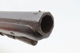 Early 1800s EUROPEAN Antique .79 Percussion Conversion RIFLED “MANSTOPPER”OFFICER’S STYLE Short Range SELF DEFENSE Pistol - 6 of 16