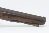 Early 1800s EUROPEAN Antique .79 Percussion Conversion RIFLED “MANSTOPPER”OFFICER’S STYLE Short Range SELF DEFENSE Pistol - 5 of 16