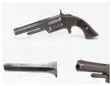 Scarce “WILD WEST” Antique SMITH & WESSON No. 1 1/2 .32 RF Revolver FRONTIEROne of only 26,300 1st Issue Spur Trigger Revolvers - 1 of 17