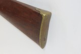 RARE 1 of 982 CIVIL WAR Antique J. HENRY & SON SABER-RIFLE for MILITIA
PENNSYLVANIA MADE with BRASS FURNITURE - 19 of 19