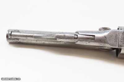 FIRST YEAR Produced CIVIL WAR Antique COLT Model 1862 .36 POLICE Revolver1861 4 1/2” 5-Shot Revolver Pocket Revolver - Image 14 of 18