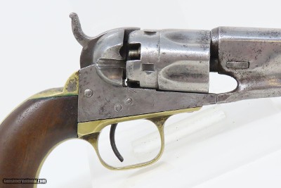 FIRST YEAR Produced CIVIL WAR Antique COLT Model 1862 .36 POLICE Revolver1861 4 1/2” 5-Shot Revolver Pocket Revolver - Image 17 of 18