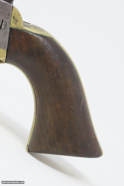 FIRST YEAR Produced CIVIL WAR Antique COLT Model 1862 .36 POLICE Revolver1861 4 1/2” 5-Shot Revolver Pocket Revolver - Image 3 of 18