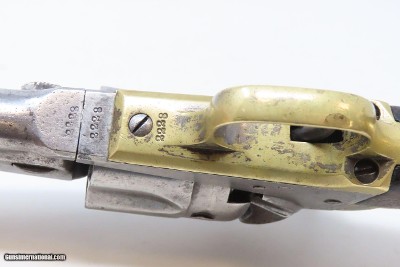 FIRST YEAR Produced CIVIL WAR Antique COLT Model 1862 .36 POLICE Revolver1861 4 1/2” 5-Shot Revolver Pocket Revolver - Image 13 of 18