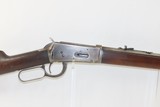 EARLY WINCHESTER Model 1894 LEVER ACTION RIFLE .38-55 John Browning Antique Made in 1895, Octagonal Barrel, Crescent Butt Plate - 16 of 19