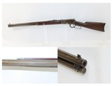 EARLY WINCHESTER Model 1894 LEVER ACTION RIFLE .38-55 John Browning Antique Made in 1895, Octagonal Barrel, Crescent Butt Plate - 1 of 19