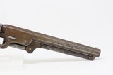 c1866 mfr. COLT 1851 NAVY Revolver .36 WILD WEST Frontier RANGERAntiqueWith Battle of Campeche Cylinder Scene - 19 of 20