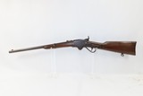 1860 SPENCER CAVALRY CARBINE .52 CARTOUCHE CIVIL WAR FRONTIER Antique With Clear Cartouches & Intriguing Adornments - 14 of 19