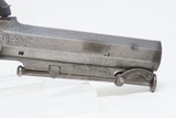 CASED, ENGRAVED BRACE of BELTHOOK PISTOLS .485 British Antique In Fitted Velvet Lined Case with Accoutrements - 10 of 25