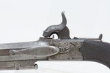 CASED, ENGRAVED BRACE of BELTHOOK PISTOLS .485 British Antique In Fitted Velvet Lined Case with Accoutrements - 21 of 25