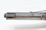 CASED, ENGRAVED BRACE of BELTHOOK PISTOLS .485 British Antique In Fitted Velvet Lined Case with Accoutrements - 18 of 25