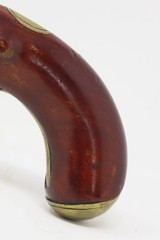 BRASS BARREL Antique W. KETLAND & CO. Flintlock .54 FUR/INDIAN TRADE Pistol BRITISH ORDNANCE and LIEGE PROOFED Marked - 16 of 18