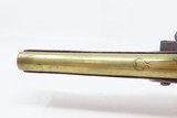 BRASS BARREL Antique W. KETLAND & CO. Flintlock .54 FUR/INDIAN TRADE Pistol BRITISH ORDNANCE and LIEGE PROOFED Marked - 10 of 18