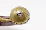 BRASS BARREL Antique W. KETLAND & CO. Flintlock .54 FUR/INDIAN TRADE Pistol BRITISH ORDNANCE and LIEGE PROOFED Marked - 12 of 18