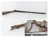 1818 Dated HARPERS FERRY U.S. Model 1803 Military RIFLED FLINTLOCK MusketFirst U.S. Military Produced Flintlock “Rifle” - 1 of 19