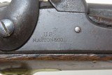 Antique HENRY ASTON U.S. Contract M1842 DRAGOON .54 Cal. Smoothbore Pistol
1851 Dated Percussion U.S. Military Contract Pistol - 6 of 20