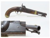 Antique HENRY ASTON U.S. Contract M1842 DRAGOON .54 Cal. Smoothbore Pistol
1851 Dated Percussion U.S. Military Contract Pistol