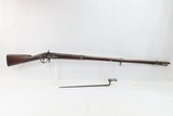 WAR of 1812 Antique U.S. T. FRENCH Contract M1808 Conversion Musket BAYONET 1810 Dated; 1 of only 4,000 Manufactured - 2 of 21
