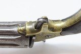 RARE 8-SHOT .22 Short Antique JACOB RUPERTUS PEPPERBOX Revolver c1860s Early Metallic Cartridge Revolver! - 11 of 17