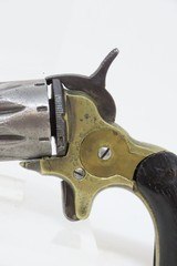 RARE 8-SHOT .22 Short Antique JACOB RUPERTUS PEPPERBOX Revolver c1860s Early Metallic Cartridge Revolver! - 4 of 17