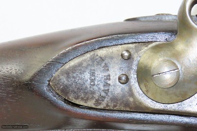 c1830 WHITNEY-BLAKE US Model 1816 FLINTLOCK Musket.69 SmoothboreAntique MEXICAN-AMERICAN WAR/CIVIL WAR Flintlock Made in 1830 - Image 7 of 20