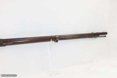 c1830 WHITNEY-BLAKE US Model 1816 FLINTLOCK Musket.69 SmoothboreAntique MEXICAN-AMERICAN WAR/CIVIL WAR Flintlock Made in 1830 - Image 5 of 20