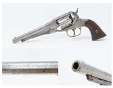 SCARCE Fluted Cylinder REMINGTON-RIDER .36 Cal Navy Revolver
c1863 Antique CIVIL WAR Era Revolver in “NAVY” Caliber
