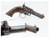 Late 1860s VERY RARE Antique JAMES WARNER .30 RF Cartridge POCKET Revolver
NICE & SCARCE Pocket Pistol; 1 of only 1,000 Made