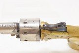1875 Manufactured WILD WEST Antique COLT “Open Top”.22 RF Pocket PEARL GRIP Colt’s Answer to Smith & Wesson’s No. 1 Revolver - 8 of 18