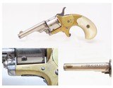 1875 Manufactured WILD WEST Antique COLT “Open Top”.22 RF Pocket PEARL GRIP Colt’s Answer to Smith & Wesson’s No. 1 Revolver - 1 of 18