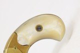 1875 Manufactured WILD WEST Antique COLT “Open Top”.22 RF Pocket PEARL GRIP Colt’s Answer to Smith & Wesson’s No. 1 Revolver - 3 of 18