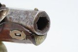Antique Period Belgian DERINGER COPY Peter Kraft Columbia, South Carolina
Engraved, Pocket Sized Hideout Pistol - 9 of 19