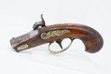 Antique Period Belgian DERINGER COPY Peter Kraft Columbia, South Carolina
Engraved, Pocket Sized Hideout Pistol - 16 of 19