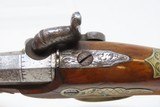 Antique Period Belgian DERINGER COPY Peter Kraft Columbia, South Carolina
Engraved, Pocket Sized Hideout Pistol - 11 of 19