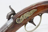 Antique Period Belgian DERINGER COPY Peter Kraft Columbia, South Carolina
Engraved, Pocket Sized Hideout Pistol - 18 of 19