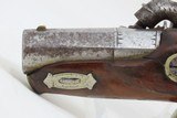 Antique Period Belgian DERINGER COPY Peter Kraft Columbia, South Carolina
Engraved, Pocket Sized Hideout Pistol - 19 of 19