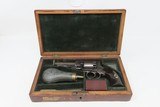 RARE Antique IXL NYC .31 Caliber DOUBLE ACTION Revolver CASED & ENGRAVED
NEW YORK CITY Made Popular SELF COCKING - 2 of 22