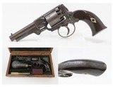 RARE Antique IXL NYC .31 Caliber DOUBLE ACTION Revolver CASED & ENGRAVED
NEW YORK CITY Made Popular SELF COCKING